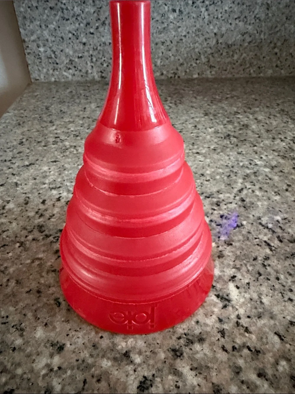 Red Silicone Collapsible Funnel - Home Accents